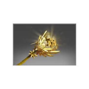 Autographed Golden Staff of Perplex