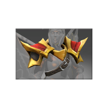 Autographed Compendium Arms of the Onyx Crucible Shoulders
