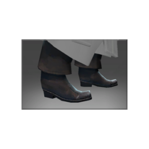Autographed Black Boots of the Voyager
