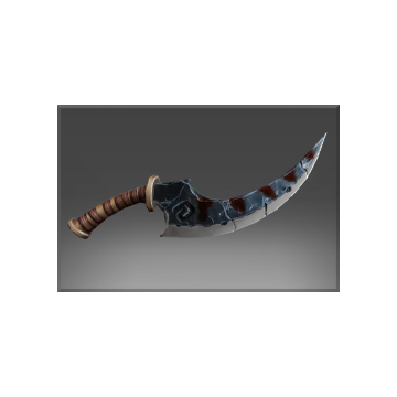 Autographed Blade of the Blood Stained Sands