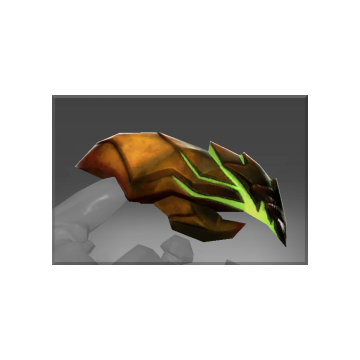 Autographed Ceremonial Claws of Qaldin