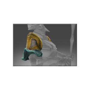 Auspicious Desert Gale Shoulder Plate