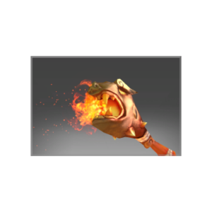 Autographed Flaming Scepter of Ancestral Luck