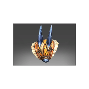 Auspicious Obsidian Blade Pauldron