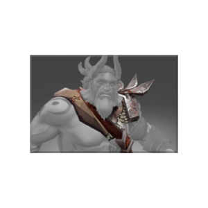 Auspicious Tribal Stone Pauldron