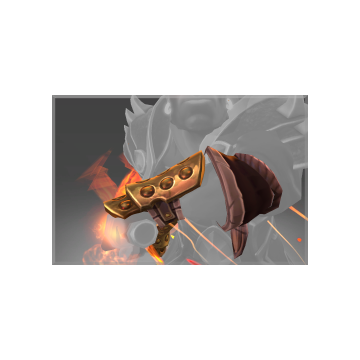 Autographed Bracers of the Forsaken Flame