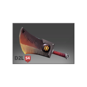 Autographed Broiler's Cleaver