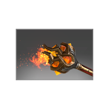 Autographed Burning scepter of the Antipodeans