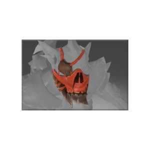 Autographed Mask of Dark Ferocity