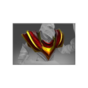Autographed Crimson Wyvern Shoulders